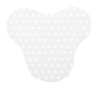 POPETPOP Thermoplastic Nose Brace Breathable Resin Material for Nasal Surgery and External Nose Protection