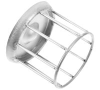 POPETPOP Tortoise Water Dish and for Lizards Suitable for Vivarium and Zoo Garden Use, Stainless Steel Reptile Feeding Bowl with Spill Prevention Sturdy and Easy to Clean