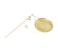 POPETPOP Traditional Chinese Medicine Scale Small Copper Accurate Gram Weighing Scale with Plate and Rod Design for Medicinal Herbs and Food Preparation