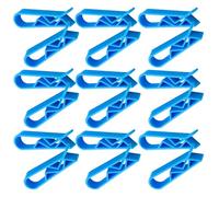 POPETPOP Trash Bag Clips 24pcs Plastic Garbage Bin Clamps for Trash Bag and Garbage Bin Compact Anti-Slip Side Clips with Smooth Edge for Office and Hotel