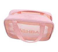 POPETPOP Travel Pouch Toiletry Bag Delicate Appearance Design PVC Pu Waterproof Well-Organized Bag for Makeup Travel Daily Life Use