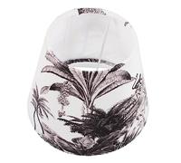 POPETPOP Tropical Rainforest Fabric Lampshade Small Table Lamp Cover Compatible Soft Light Shade Household Replacement for Bedroom Decor