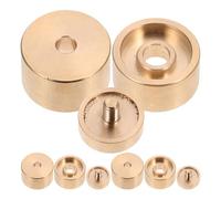 POPETPOP Trumpet Buckle Snap Button Covers in Copper Complete Upper and Lower Covers Set for Brass Instrument Use