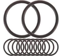POPETPOP Trumpet Instrument Muffler 20Pcs Rubber Slide Rings for Cornet and Bach with Sturdy Repair Parts for Musical Instruments