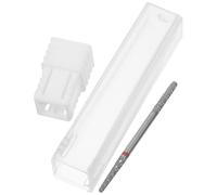 POPETPOP Tungsten Steel Nail Drill Bits for Nails for Cleaning and Reshaping for Home Use White Colour Sturdy and Precise