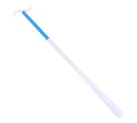 POPETPOP Two-in-one Shoe Horn Dressing Stick for Adults and Elderly Seniors Sturdy Abs Material Easy to Disassemble Convenient Shoe Lifter for Helping and Socks