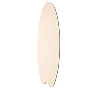 POPETPOP Unfinished Wooden Surfboard Wall Plaque for DIY Craft, Small Blank Surfboard Sign for Beach Party and Coastal Home Decoration