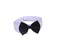 POPETPOP Unique Cat Bowtie Collar Stylish Dog Bow Tie Pet Collar Tie for Small to Large Pets Adjustable