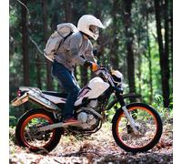 POPETPOP Universal for Wheel Front Mud Motorcycle Mudguard Inch 16-18 with Brackets, Black Iron Flap Easy Installation and Stylish Motorbike