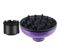 POPETPOP Universal to Solve Drying and Frizz Problems Attachment 4.2-6.2cm Hair Dryer Diffuser Nozzle, Nylon and Pvc Material with Wear Resistance for Hair Dryers for Salon and Home Use