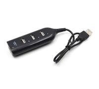 POPETPOP USB 2.0 4 Port Data Hub USB Splitter with LED Indicator and Plug and Play Function Compatible with Desktop for Efficient Data Expansion