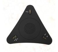 POPETPOP USB Microphone with Echo Cancellation and Built-in Omnidirectional Microphone, Lightweight Portable Design for Game Voice Chat and Distance Education, Advanced Dsp Technology,