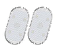 POPETPOP USB Powered LED Touch Light for Car Interior with Magnetic Installation, Silver Abs Material, for Automotive Decor and Driving, Car Interior LED Lights