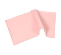 POPETPOP Vanity Pad Makeup Mat Desk Protector Soft Comfortable Waterproof Pink PU 40X80Cm Oil and Dust Resistant for Beauty Counters