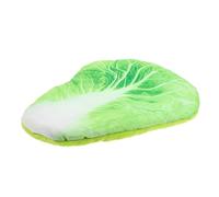 POPETPOP Vegetable-shaped Rabbit Bedding Mat Light Green Cloth Winter Pad