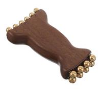 POPETPOP Verawood Face Massager with Beads Ergonomic Wooden Face Neck Massage Tool Soothing Experience Manual Therapy for Daily Skincare and-The-Go Relaxation for Office Workers