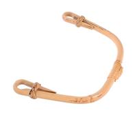 POPETPOP Vintage Brown Rattan Tea Pot Handle Replacement for Ceramic and Pottery Teapots, U-Shape Design with Secure Grip to Minimize Hand Fatigue, for Stylish Kitchen Use