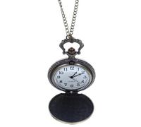 POPETPOP Vintage Dragon Embossed and High-end Quartz Movement Pocket Watch Pendant with Accurate Time Keeping Stainless Steel Alloy Retro Hanging Watch for Collection