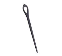 POPETPOP Vintage Retro Black Wood Hair Fork, Antique Hair Stick Hairpin Accessory, Sturdy and Practical Design for Festival and Photography, Elegant and Simple Style for Women