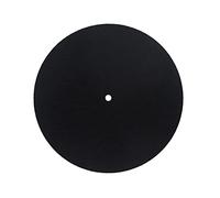 POPETPOP Vinyl Record Mat Turntable Pad Static Wool Design Diameter for Optimal Playback Compatible with All Standard Platters