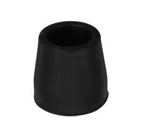 POPETPOP Walker Base Tips Rubber Tips for Walkers Black Rubber Steel Feet Caps Nonslip Universal Fit and Crutch