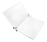 POPETPOP Wall-Mounted File Display Rack Flip Folder Double-Sided Design for Catalog Document Display for Office Workspace Organization