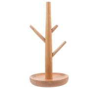 POPETPOP Watch Hanging Rack Jewelry Holder Solid Wood Detachable Design Easy to Store Stylish Luxury Simplicity for Decor and Commercial Use