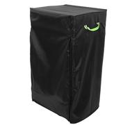 POPETPOP Waterproof 210d Oxford Cloth Log Store Cover for Firewood and Small Firewood Rack Lightweight Protector Cover with Easy Access Garden Stuff Protector for Outdoor Use