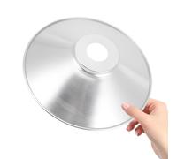 POPETPOP Waterproof Aluminum Lamp Shade for Outdoor Hanging Lights Silver Industrial Vintage Style Designed to Gather and Reflect Light and Bulb Protection