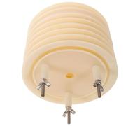 POPETPOP Weather Station Humidity Sensor Case with Louver Design and Rainproof Plastic Housing, Reducing Sensor Reading Drift, Suitable for Outdoor and Community Science Stations