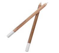 POPETPOP White Charcoal Pencils to Black Charcoal Sketches 2pcs Timber Material, Easy to Use Drawing Tools to Add Highlights for Sketching and Painting Suitable for Students and Adults
