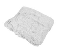 POPETPOP White Halloween Door Curtain Hanging Decoration for Party and Haunted House, Thick Cloth Material Lifelike Blood Print, 78cm Wide and 10m Long for Spooky Atmosphere