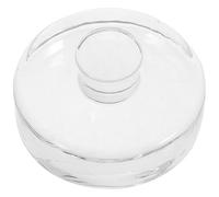 POPETPOP Wide Mouth Glass Fermenting Lid and Promote Fermentation for Safe Fermentation with Handle Suitable for Mason Jars and Pickle Jars