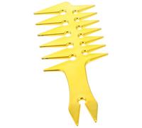POPETPOP Wide Tooth Styling Comb for Men Comfortable Massage Hairdressing Tool Easy to Comb Retro Design Abs Material for Male Haircare and Grooming Random Color
