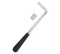 POPETPOP Window Crank Handle Replacement for Folding Doors with Quiet Performance and Effortless Operation, Steel and Rubber Material, Suitable for Indoor Commercial Spaces and Hotel