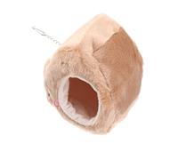 POPETPOP Winter Warm Hamster Bed - Cute Small Pet House Warm Hanging Cage Cave Bed Small Animal Cage Accessories for Hamster Guinea Pig Rat Sugar Glider