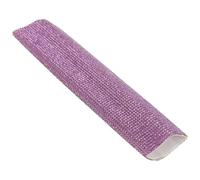 POPETPOP Wireless Microphone Rhinestone Sleeve Handle Cover, Sparkling Deep Purple Bling Mic Protector for Karaoke, Stage Singing, Club Performances