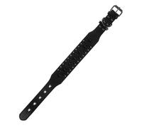 POPETPOP With Spiked Dog No Pull Dog Goat Puppies Collars French Bulldog Male Pet Protective Rottweiler Dog Metal Black