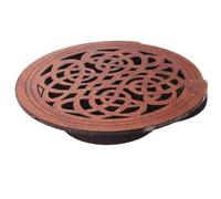 POPETPOP Wood Soundhole Cover for Guitar Carved Pattern Feedback Block Buffer Suitable for Acoustic and Electric Guitar