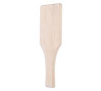 POPETPOP Wooden Clay Paddle Pottery Tool Ergonomic Handle Clay Craft Tool Large Size for Pottery Beginners and Ceramic Artists