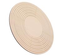 POPETPOP Wooden Concentric Geometric Rail Set for Pottery Making, Precise Cutting and Stable Design, 11pcs Clay Molding Tools for Pottery Schools and Enthusiasts