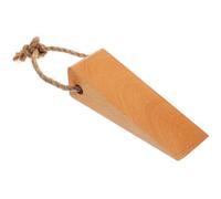 POPETPOP Wooden Door Stopper Wedge for Home Use Non-Slip Front Door Stop Wedges Made of Solid Wood Easy to Store Suitable for Carpet Hardwood Tile and Concrete Floors