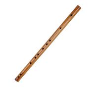 POPETPOP Wooden Flute for Beginners with Fine Opening and Small Volume Brown Practical Small Flute Musical Instrument with Storage Bag Suitable for Early Music Education