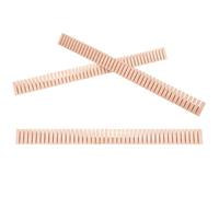 POPETPOP Wooden Guitar Purfling Strips Replacement for Broken Bindings Binding Parts 3pcs Flexible and Stylish Decorative Edging for Acoustic Classical Guitar