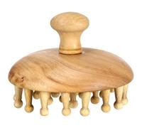 POPETPOP Wooden Hair Comb Scalp Massager with Smooth Teeth Lightweight Ergonomic Design for Relaxing Head and Body Massage Suitable as A Gift for Women and Men