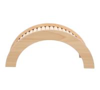 POPETPOP Wooden Hamster Toy Bridge Climbing Ramp for Guinea Pig Rabbit Chinchilla Gerbil Pet Enrichment Activity Ladder Decoration
