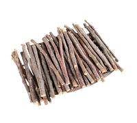 POPETPOP Wooden Molar Chew Sticks 200G for Small Pets Hamsters Rabbits and Guinea Pigs Natural Teeth Grinding for Enrichment and Exercise