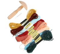 POPETPOP Wooden Mushroom Needle Sewing Thread Tool Small Mushroom Patching Tool for Craft Enthusiasts Wood Material Sewing Clothes Darning Stockings Crafting