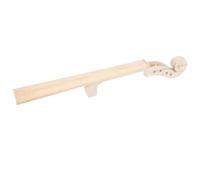 POPETPOP Wooden Violin Neck with Fingerboard 4/4 Size Violin Accessory Replacement Part Featuring Comfortable Touch and Smooth Surface and Home Use