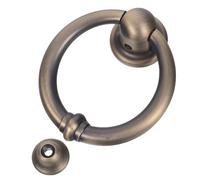 POPETPOP Zinc Alloy Door Knocker for Front Door Ergonomic Curved Design Household Knockers for Home and Commercial Portals Classic Style Single Molding Reliable Performance